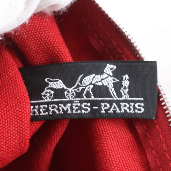 Hermes Bora PM Red Tote Bag with Pouch, Shoulder Bag, Handbag, Women's - Picture 8 of 9